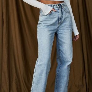 NWOT 12th Tribe - Brooklyn Indigo Boyfriend Jeans - Size 25